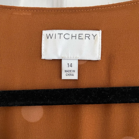 Witchery Spot Button Dress - Picture 6 of 7
